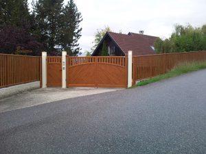 Portail-battant-portillon-clôture-Aluminium-ton-bois-Marlioz